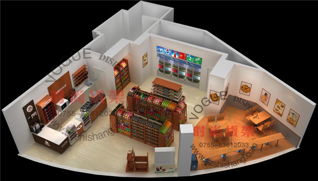 便利店設計效果圖