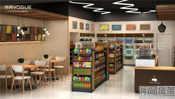 便利店貨架_雙面貨架