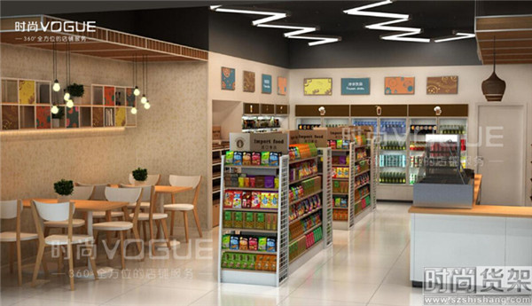 便利店貨架_中島貨架