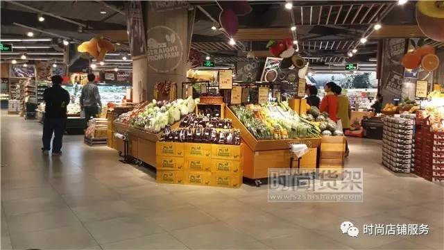 超市貨架_果蔬堆頭