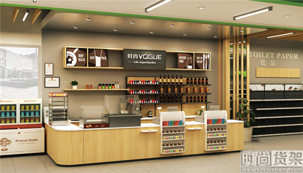 社區超市收銀臺