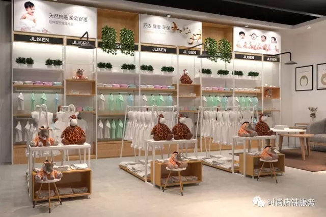 母嬰店布局設計效果圖