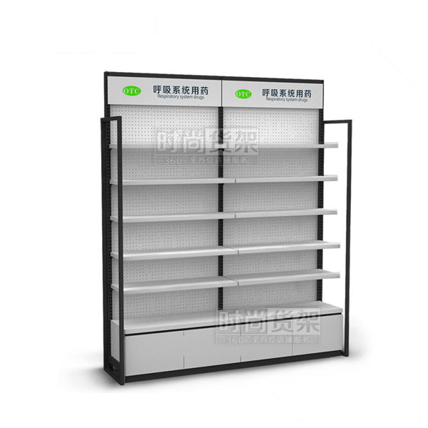 單面藥店貨架