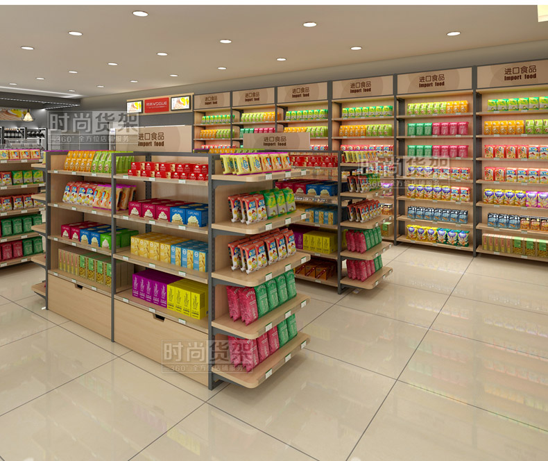 便利店貨架布局設計